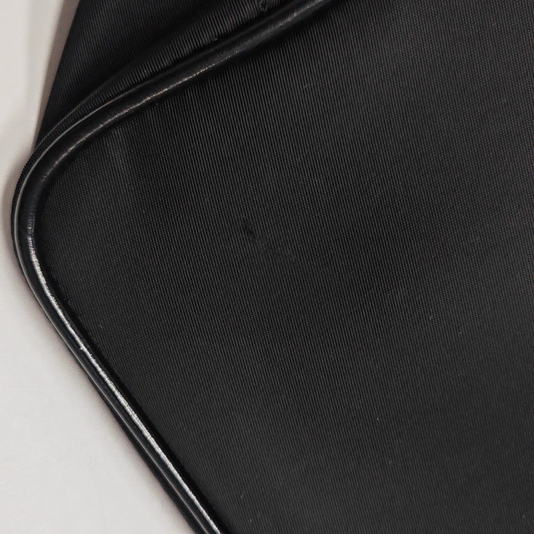 Nylon Shoulder Bag Black