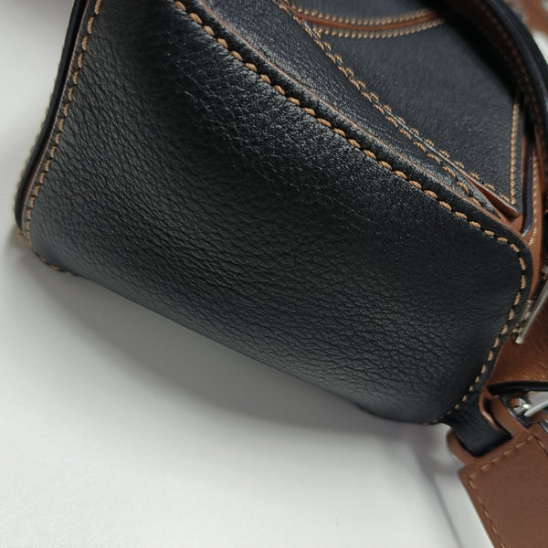 Puzzle Mini Calfskin Multicolor
