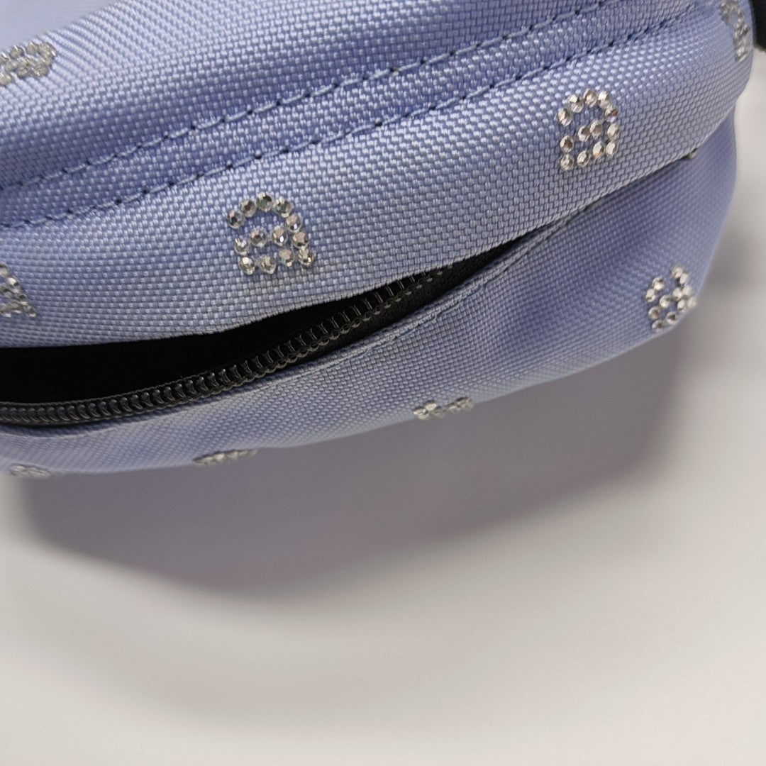 Canvas Shoulder Bag Blue