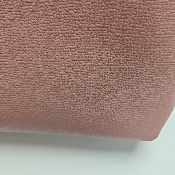 The Banner Medium Calfskin Pink