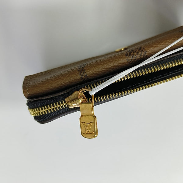 RECTO VERSO Monogram Coated Canvas Brown Coin Purse