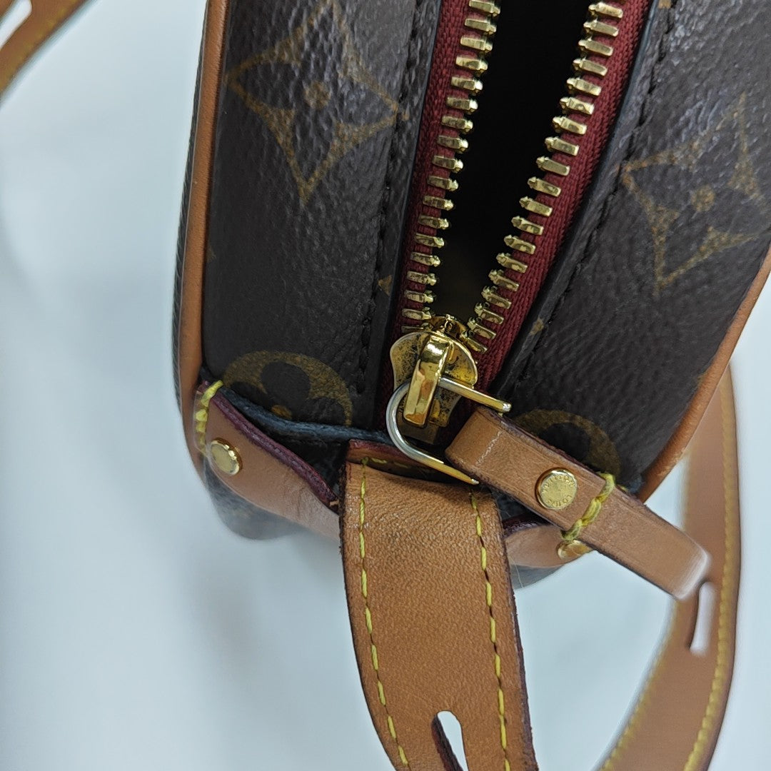 BOITE CHAPEAU PM Monogram Coated Canvas Brown