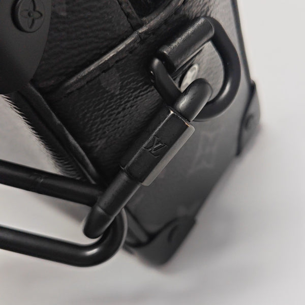 SOFT TRUNK Mini Monogram Coated Canvas Black
