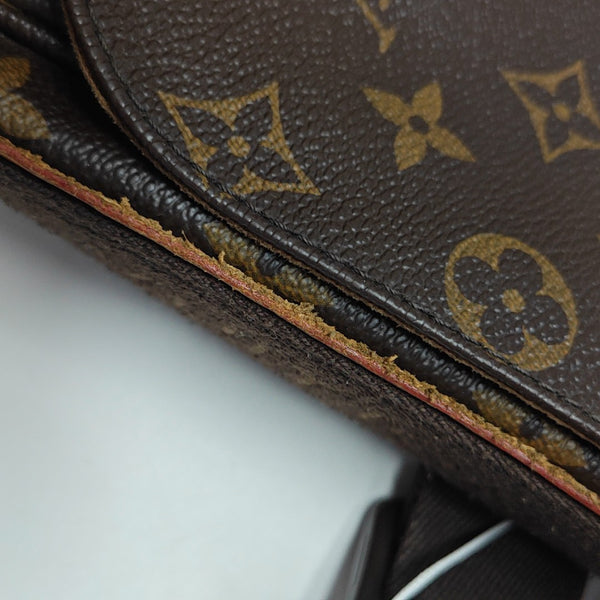 VINTAGE BEAUBOURG Monogram Coated Canvas Brown