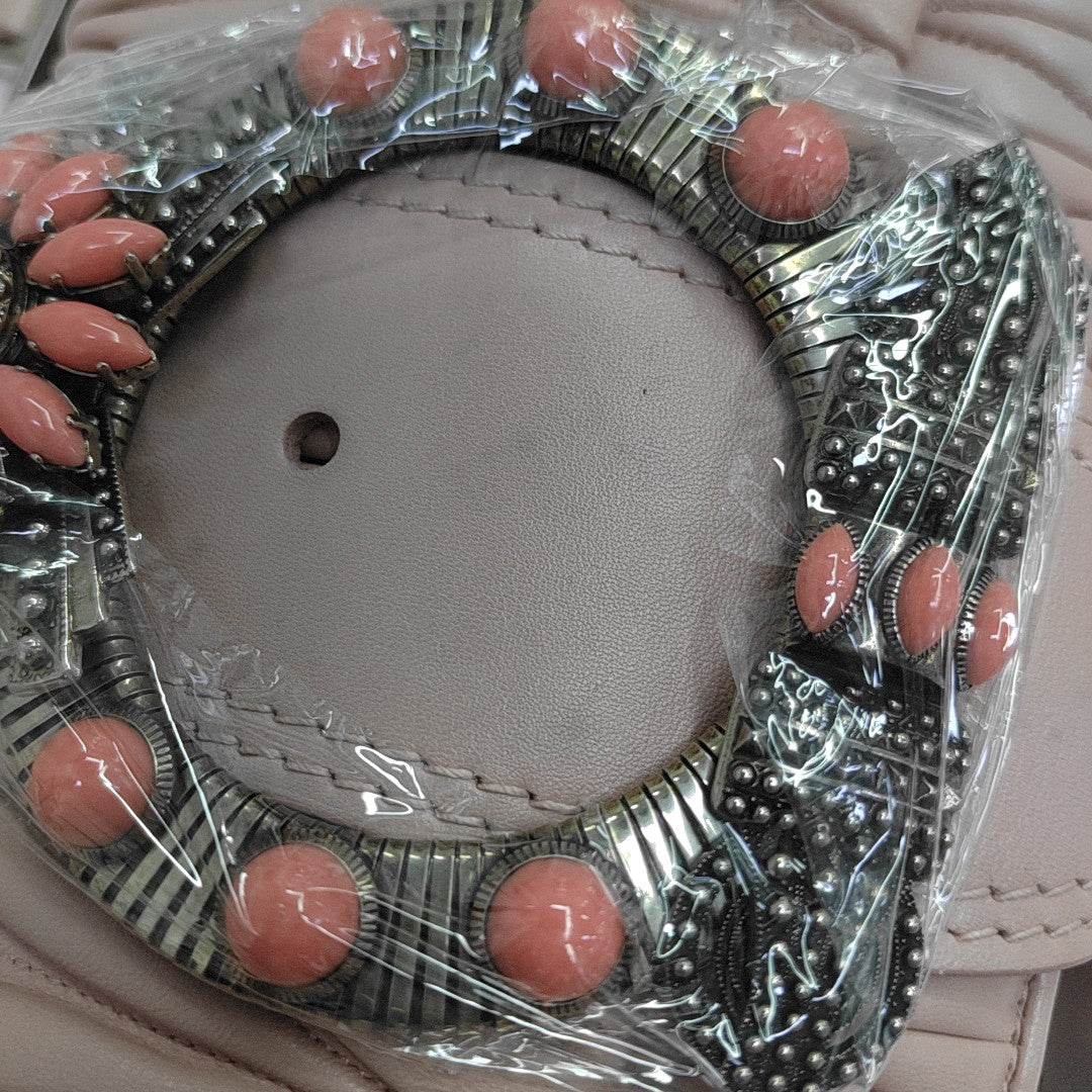 Miu Lady Quilted Lambskin Pink