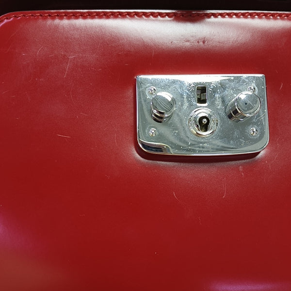Lady Lock Calfskin Red