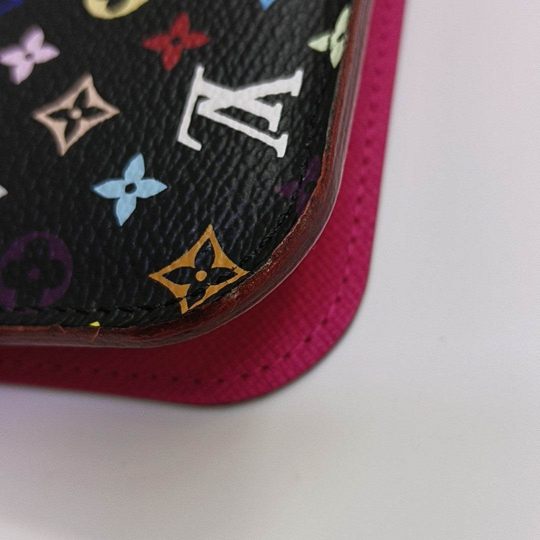 LV × TM INSOLITE Monogram Coated Canvas Black Wallet