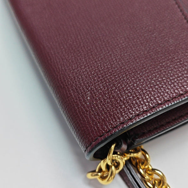 Macken Small Calfskin Red