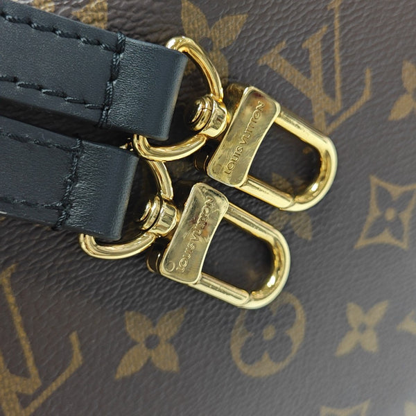 NÉONOÉ MM Monogram Coated Canvas Brown