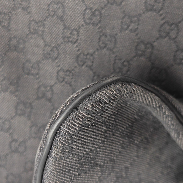 Monogram Canvas Shoulder Bag Black