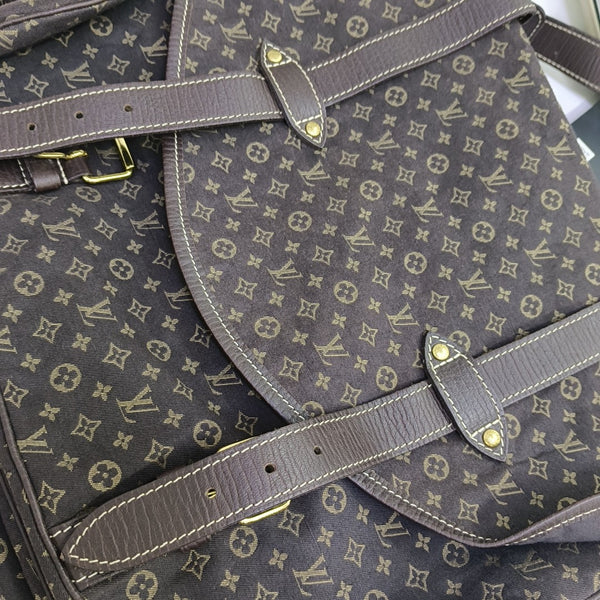 SAUMUR Extra Large Monogram Canvas Brown