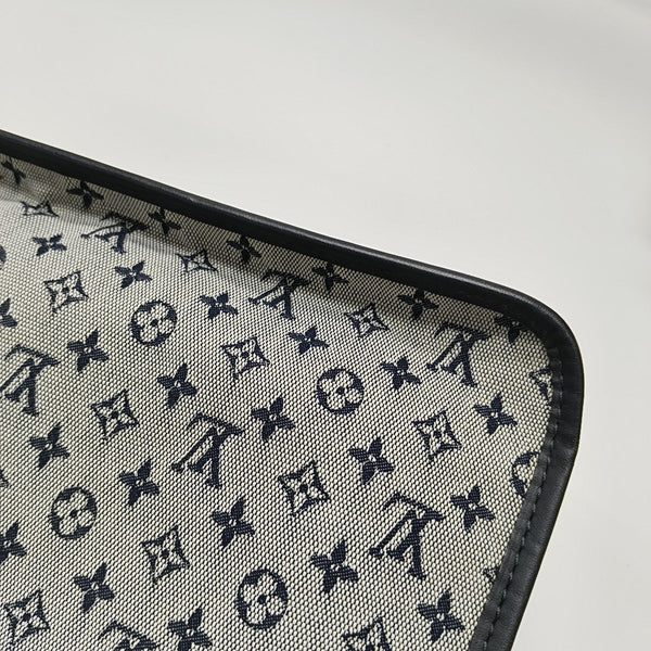 KATHLEEN Mini Monogram Canvas Gray