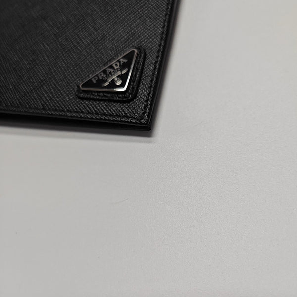 Saffiano Calfskin Wallet Black
