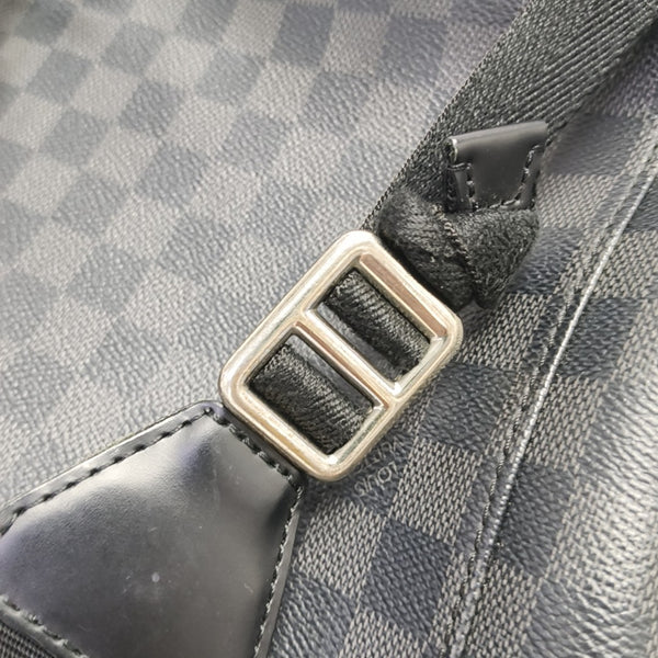 CHRISTOPHER MM Damier Graphite Coated Canvas Gray