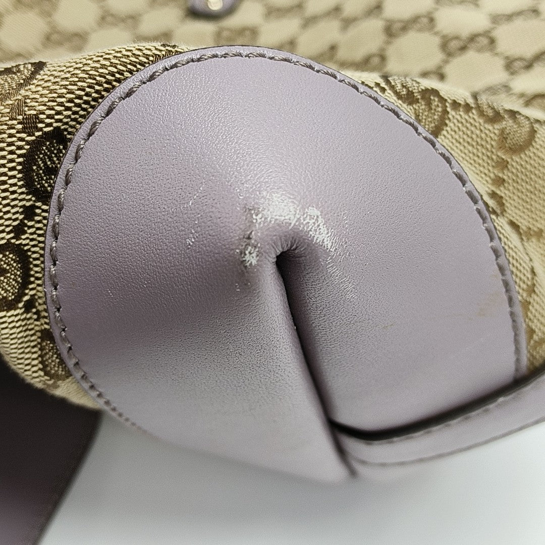 Monogram Canvas Tote Bag Beige