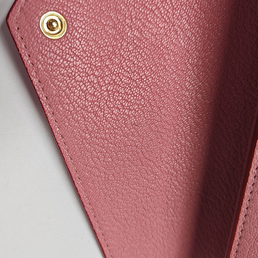 Love Lambskin Pink Wallet
