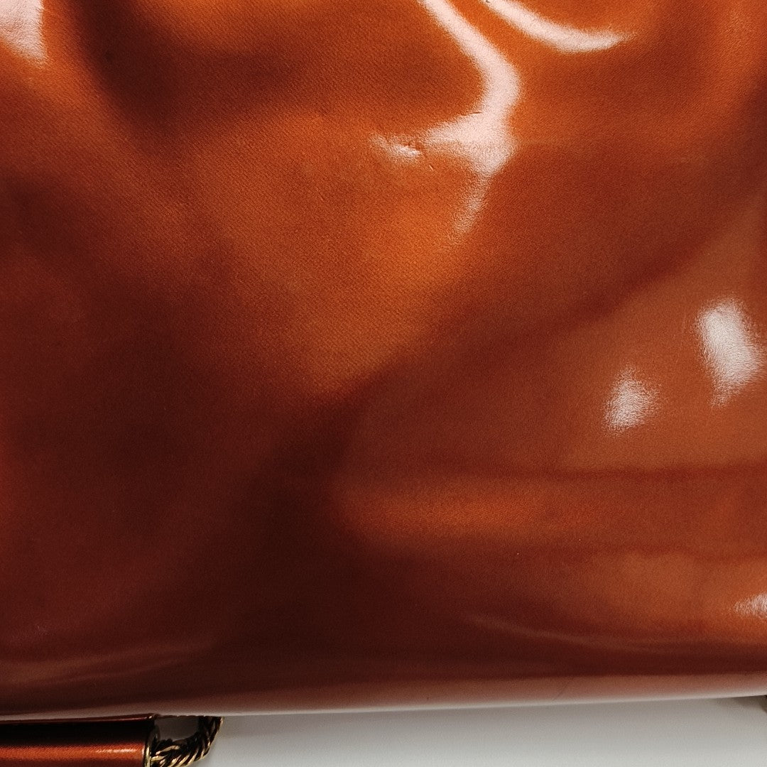 Elsie Patent Leather Red