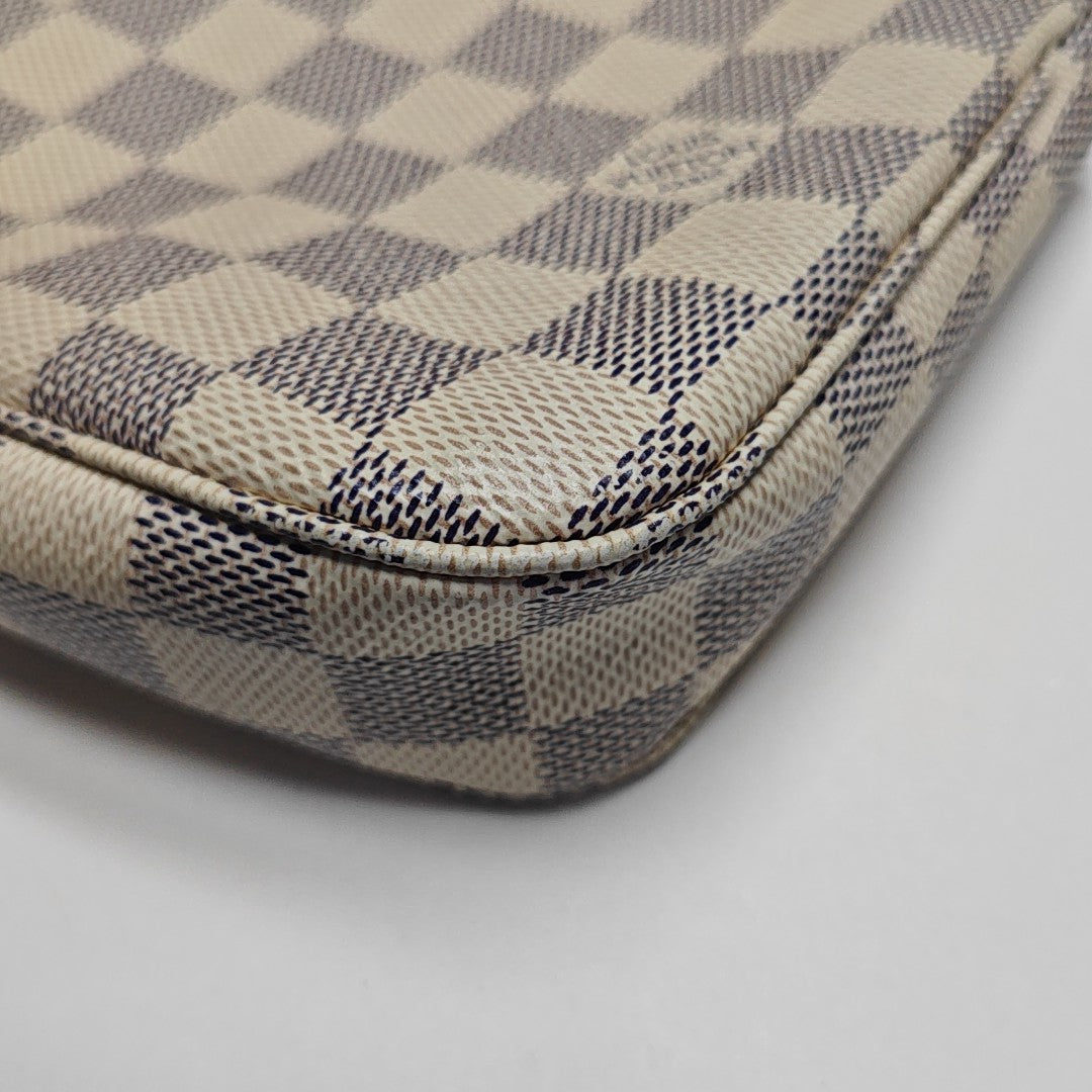 ACCESSOIRES GM Damier Azur Coated Canvas White