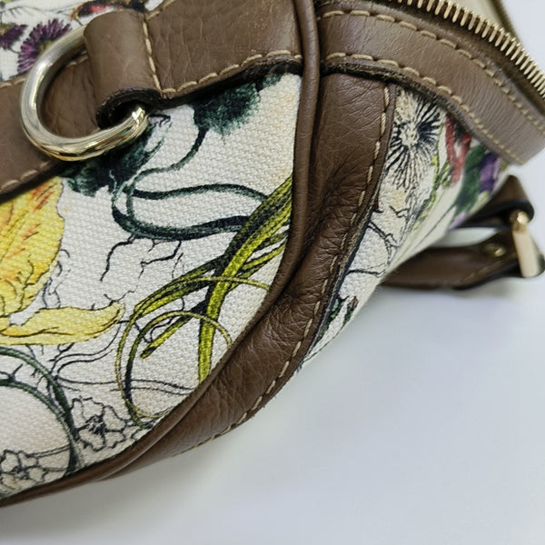 Canvas Shoulder Bag Beige