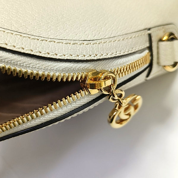 Ophidia Small Calfskin White