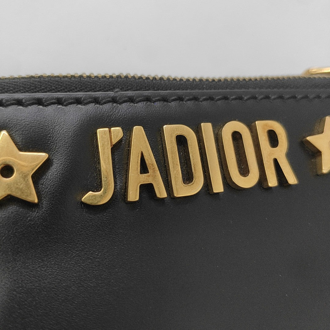 Calfskin Clutch Black