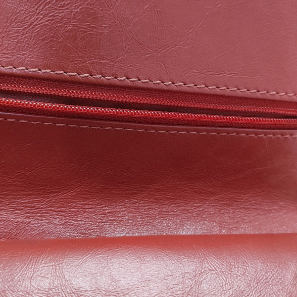 2.55 225 (small) Quilted Calfskin Red