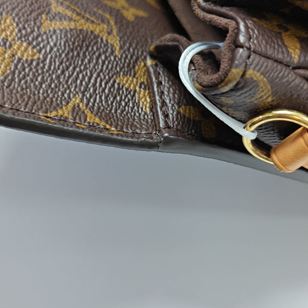 MÉTIS MM Monogram Coated Canvas Brown