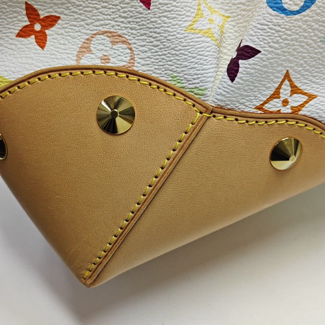 LV × TM JUDY Monogram Coated Canvas White