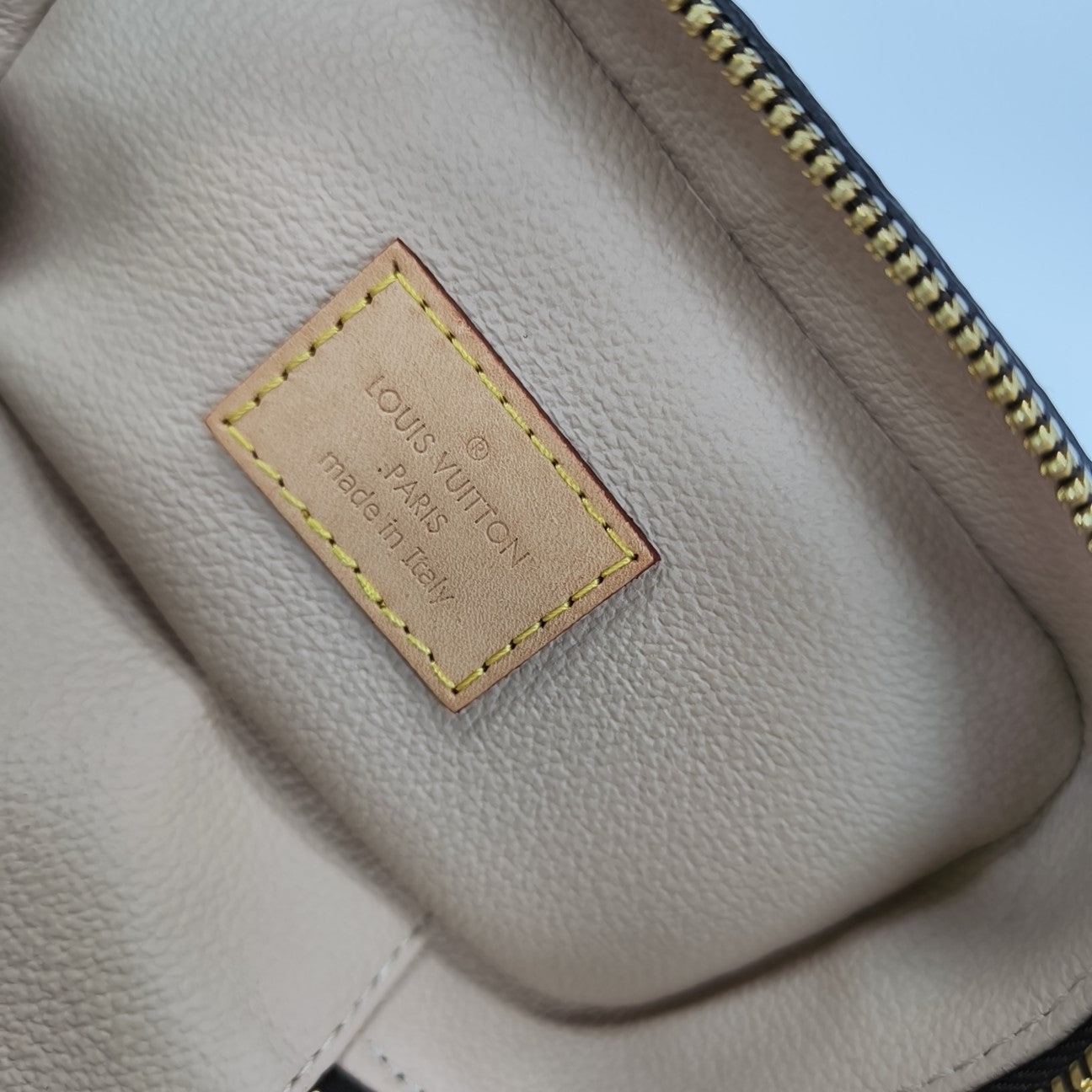 NICE Super Mini Monogram Coated Canvas Brown