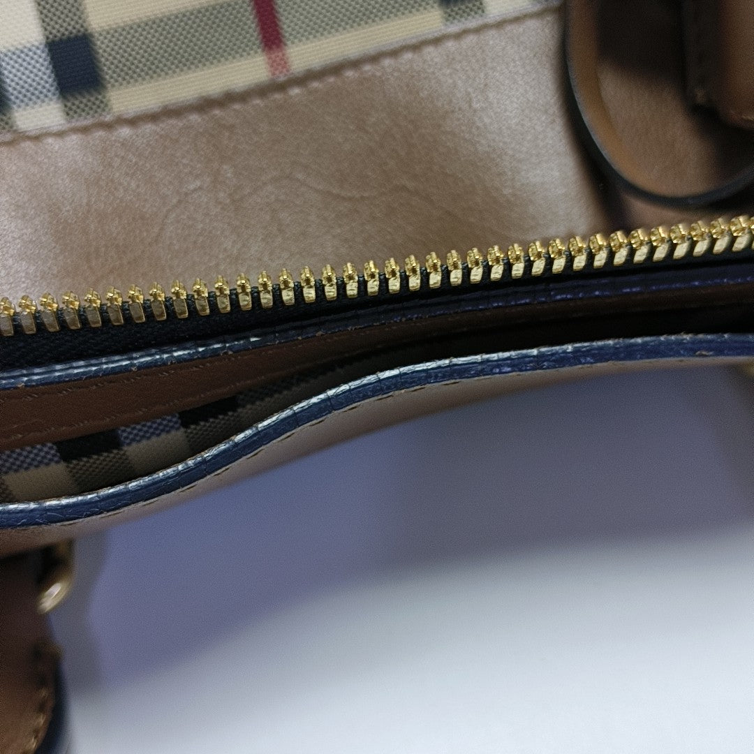 Canvas Shoulder Bag Beige