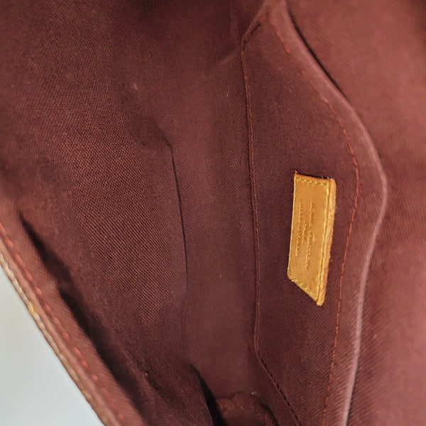 FAVORITE PM Monogram Coated Canvas Brown