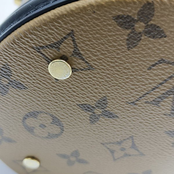 CANNES PM Monogram Coated Canvas Brown