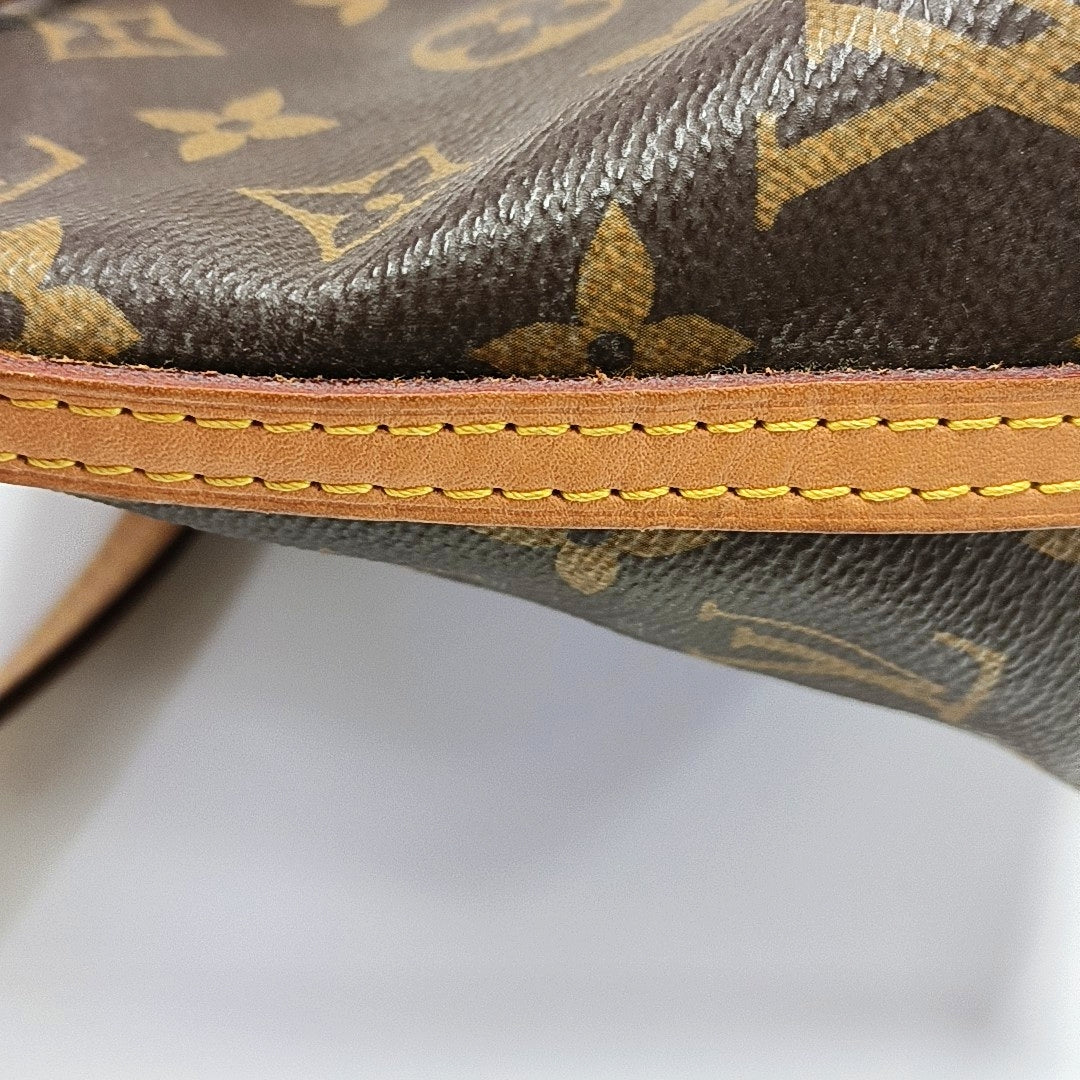 NÉONOÉ Nano Monogram Coated Canvas Brown