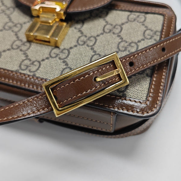 Monogram Coated Canvas Shoulder Bag Mini Multicolor