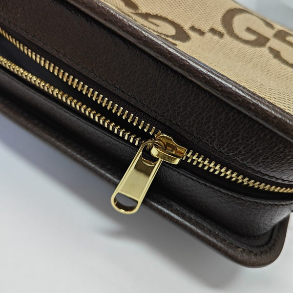Jumbo Mini Monogram Canvas Beige