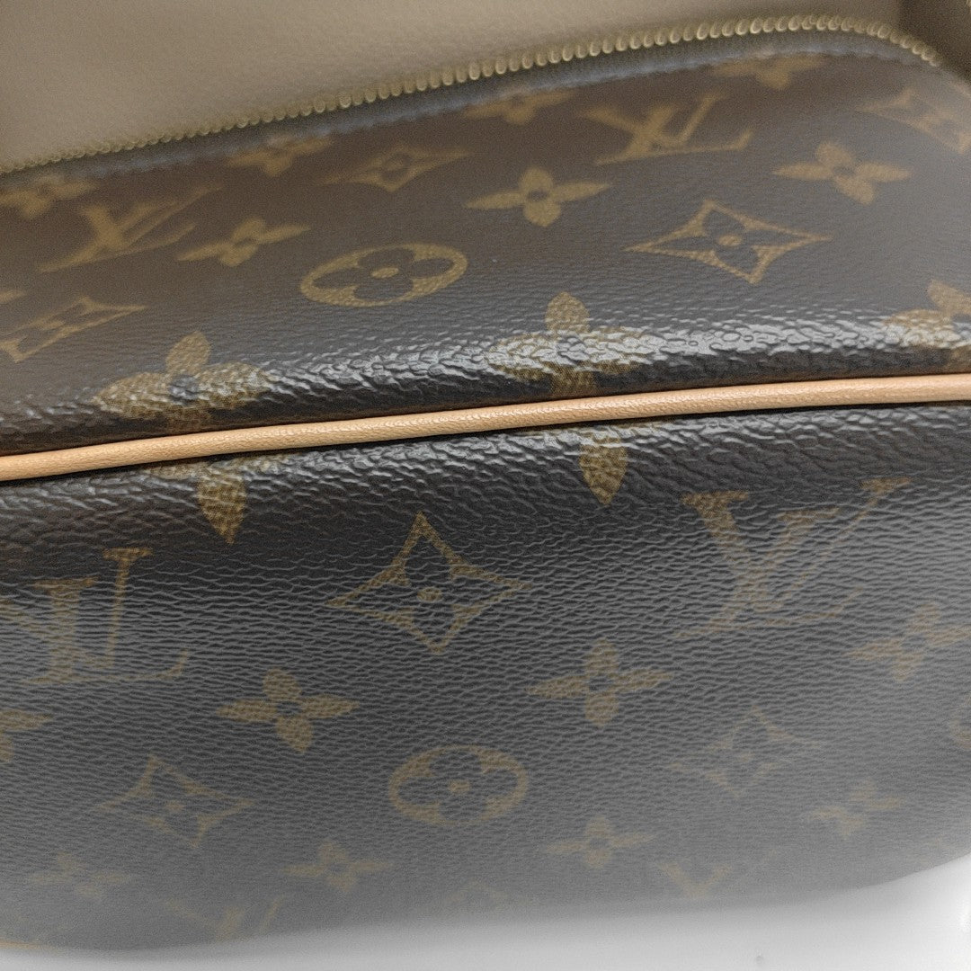 NICE Mini Monogram Coated Canvas Brown