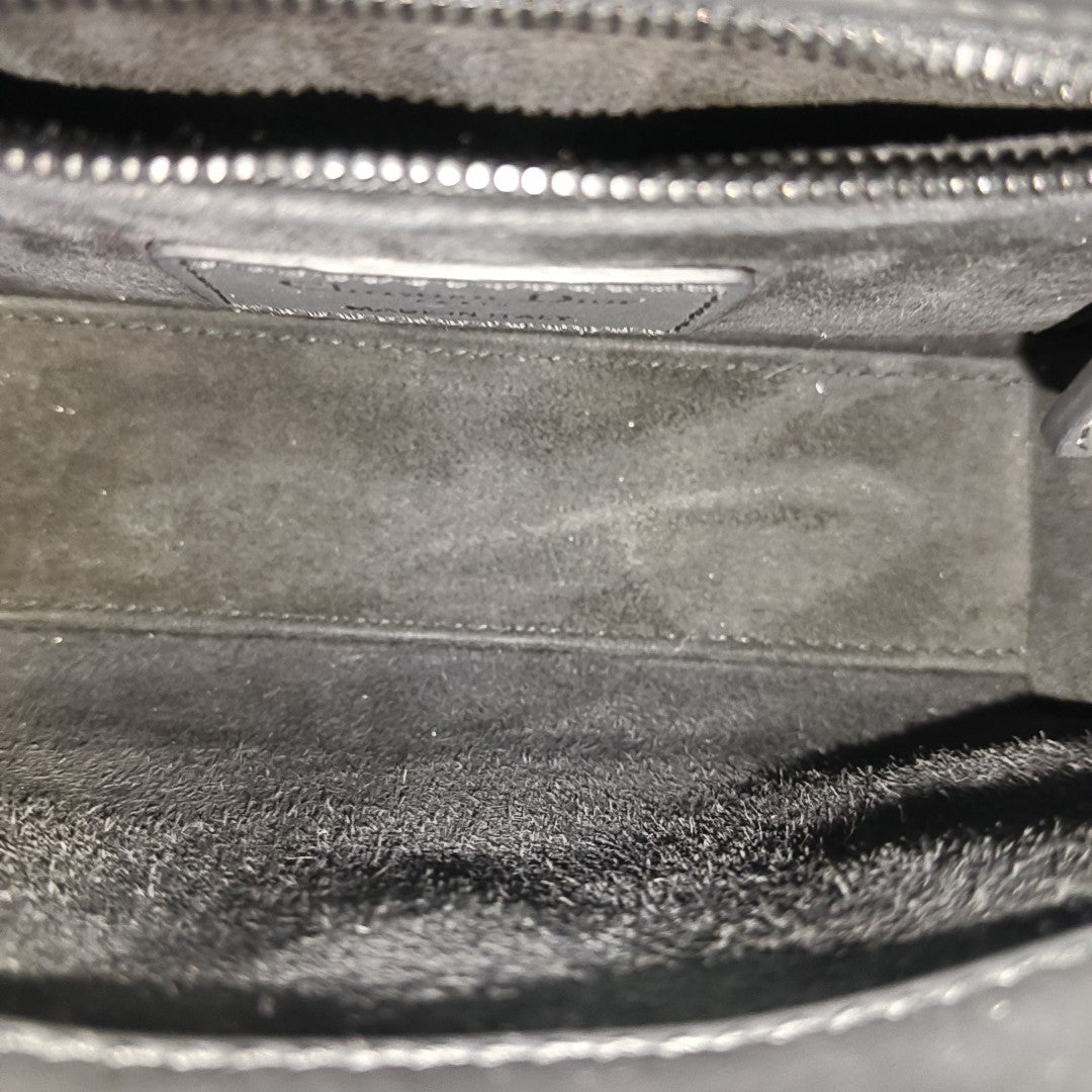 Lady Dior Mini Cannage Lambskin Black