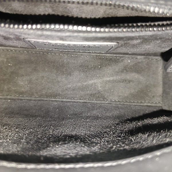 Lady Dior Mini Cannage Lambskin Black