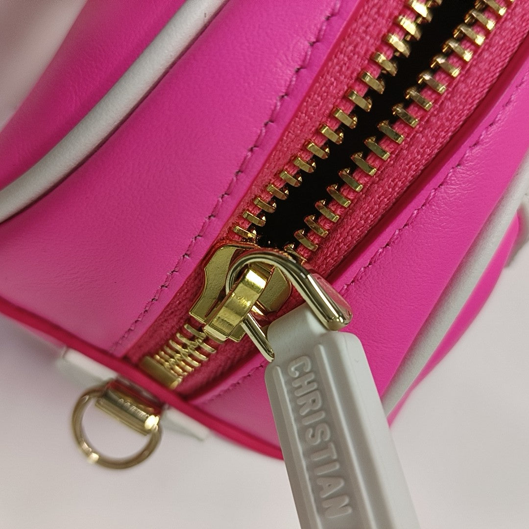 Authenticated pre-owned  Vibe Super Mini Calfskin Pink - Shoulder Bag at Looply