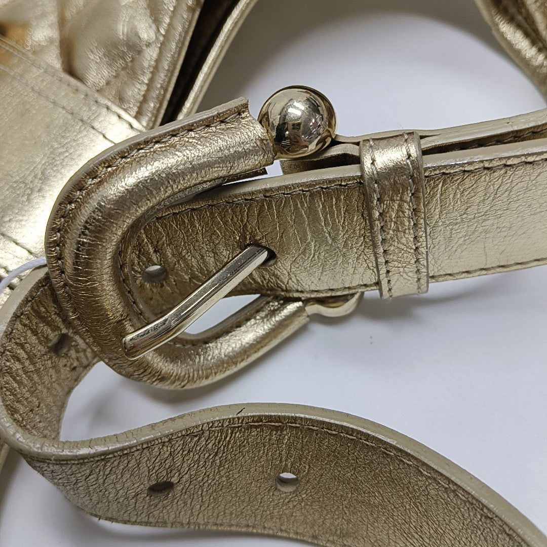 Quilted Calfskin Gold