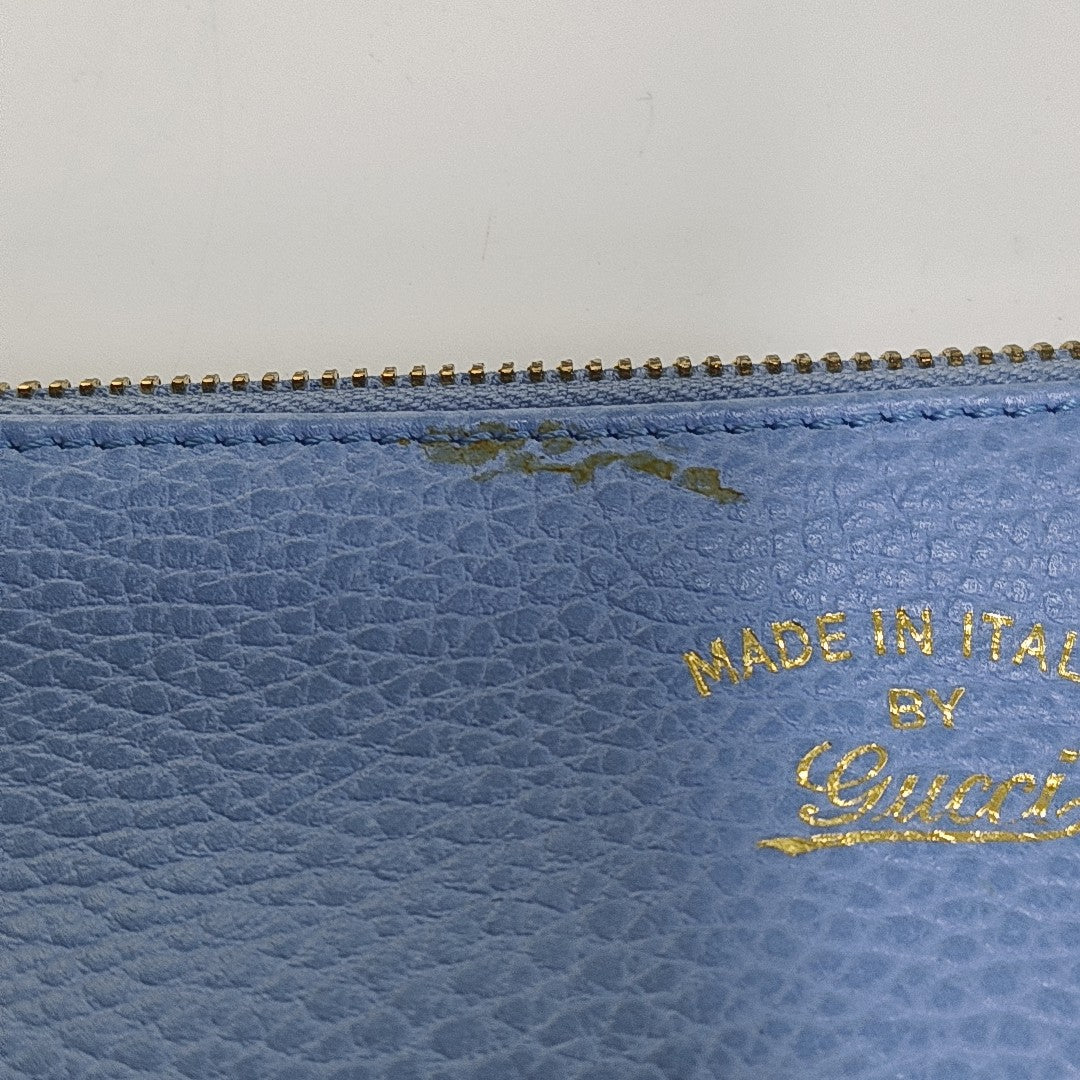 Leather Blue