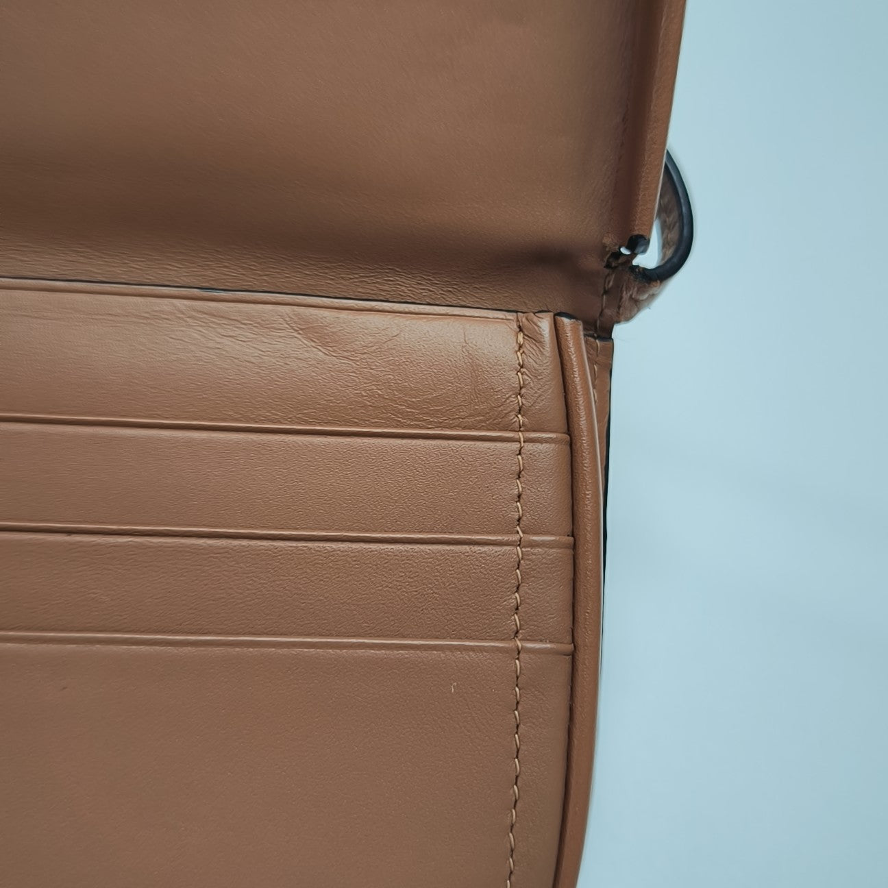 Heel Small Calfskin Brown