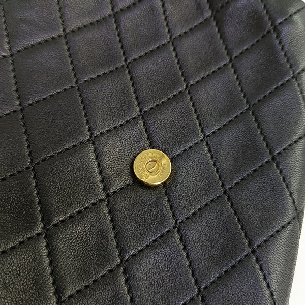 NOLITA Mini Quilted Lambskin Black
