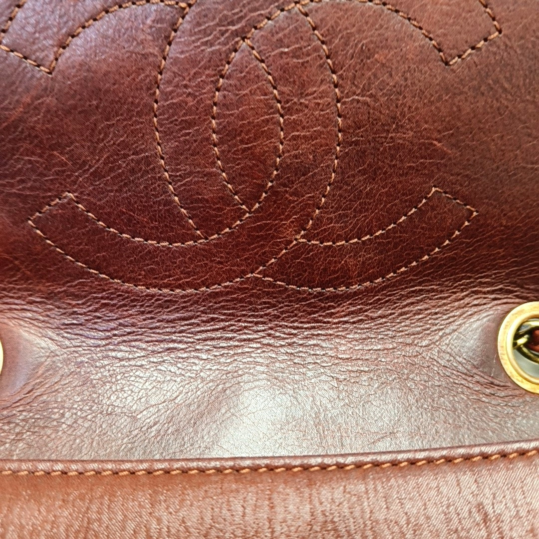 Quilted Calfskin Red