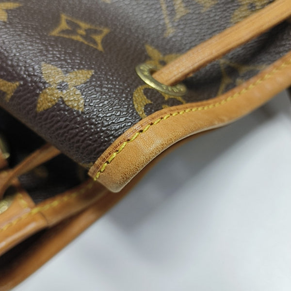 NOÉ GM Monogram Coated Canvas Brown