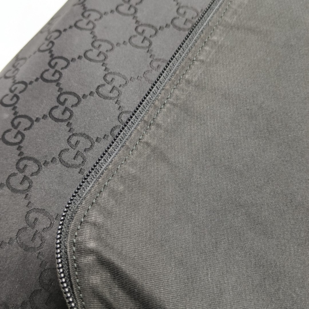Monogram Canvas Backpack Black
