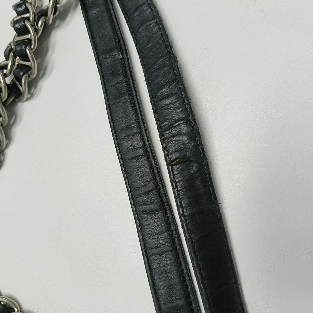 Nylon Shoulder Bag Black