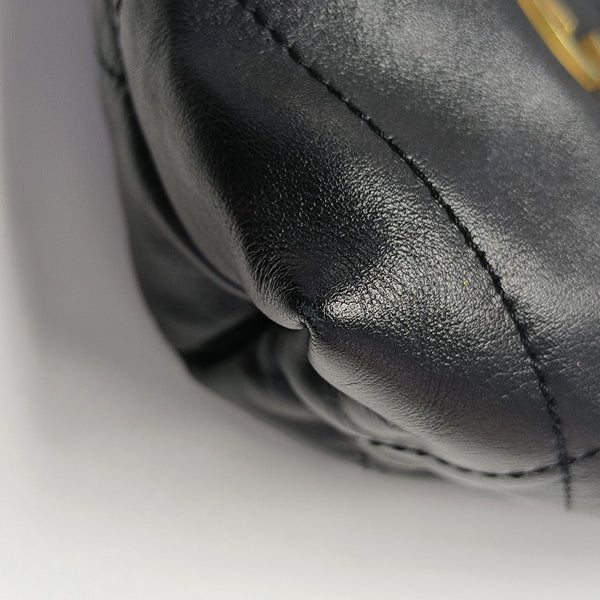 CHANEL 22 Mini Quilted Calfskin Black