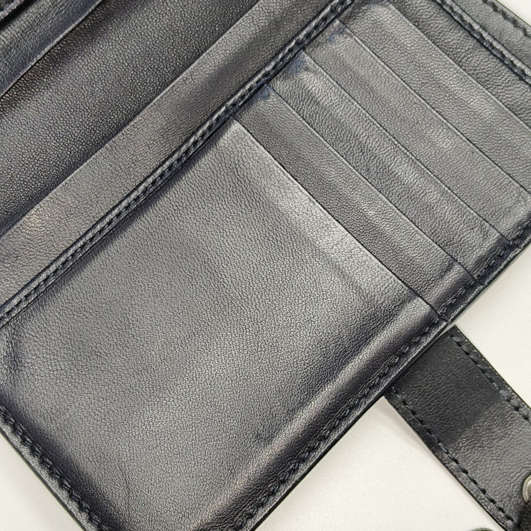 Calfskin Wallet Black