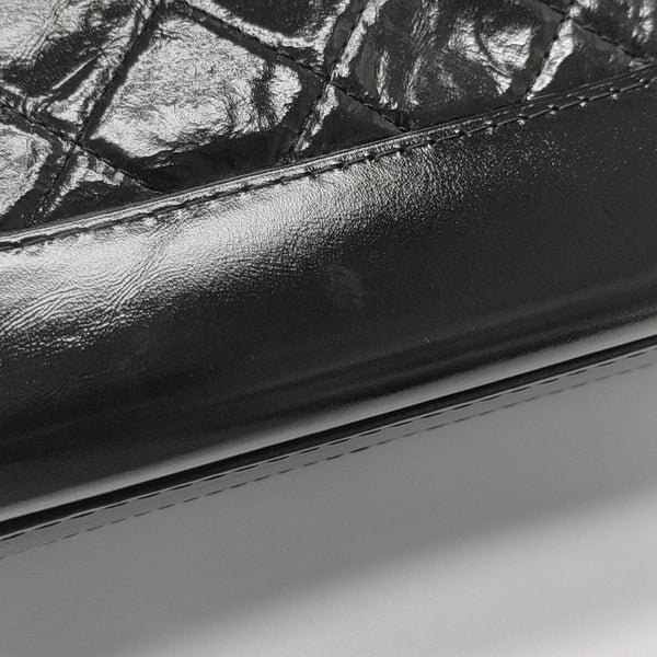 GABRIELLE Small Quilted Calfskin Black